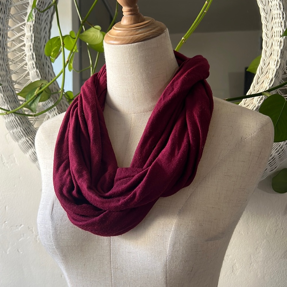 YELLOW 108 | Burgundy Scarf